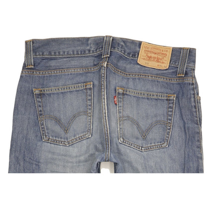 Levi's 512 Men Blue Bootcut Slim Jeans W34 L31