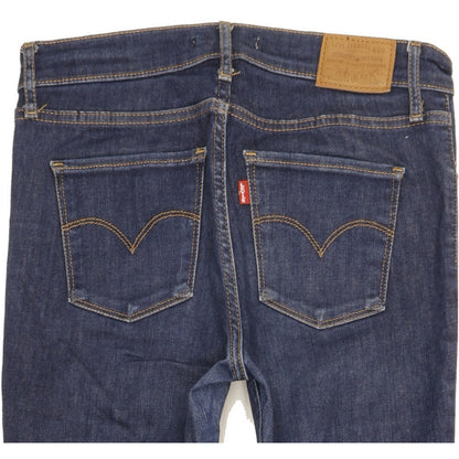 Levi's 720 Women Blue Skinny Slim Stretch Jeans W28 L27