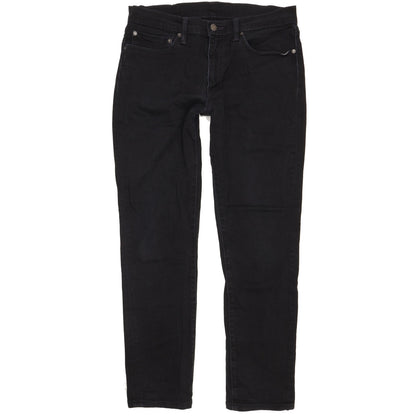 Levi's 511 Men Black Straight Slim Jeans W34 L31