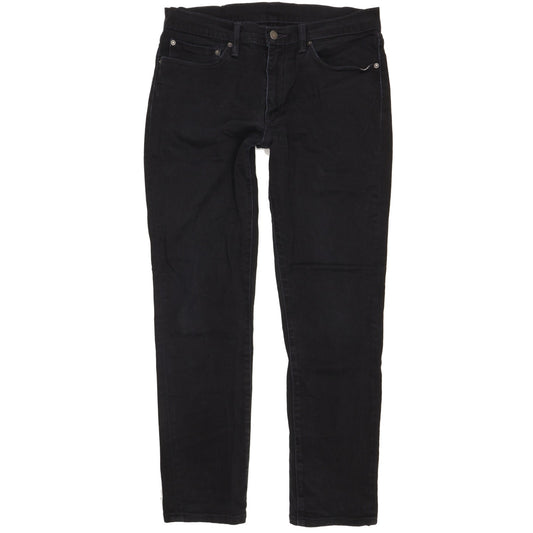 Levi's 511 Men Black Straight Slim Jeans W34 L31