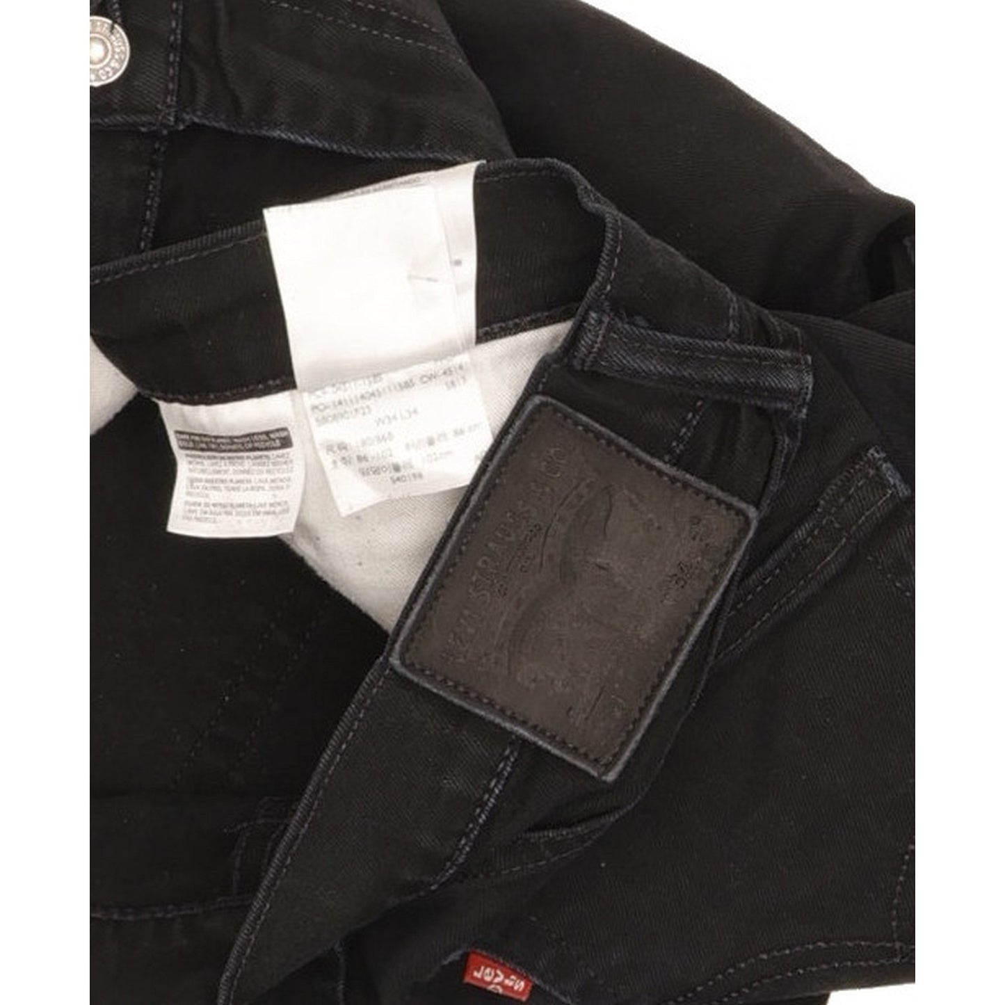 Levi's 511 Men Black Straight Slim Jeans W34 L31