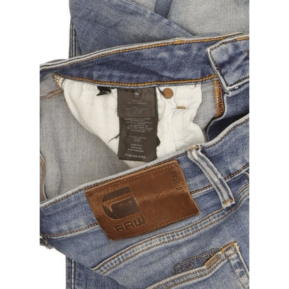 G-Star 3301 Men Blue Straight Slim Stretch Jeans W29 L32