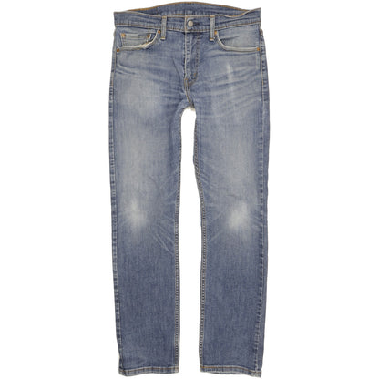 Levi's 511 Men Blue Straight Slim Stretch Jeans W32 L31