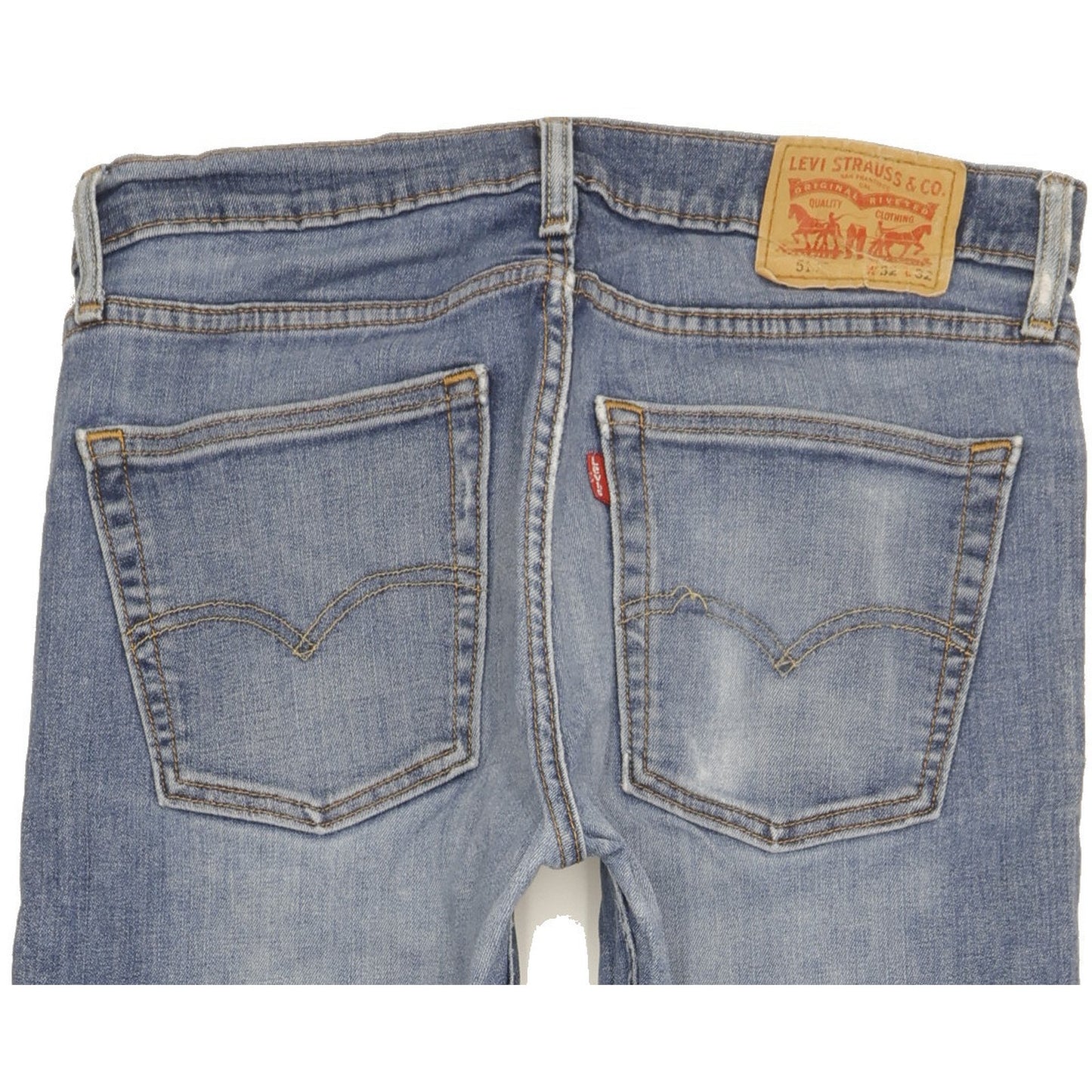 Levi's 511 Men Blue Straight Slim Stretch Jeans W32 L31