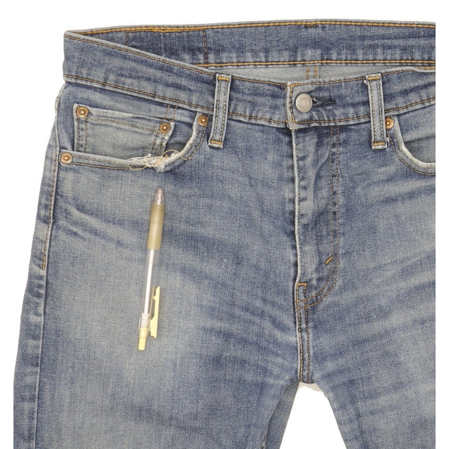 Levi's 511 Men Blue Straight Slim Stretch Jeans W32 L31