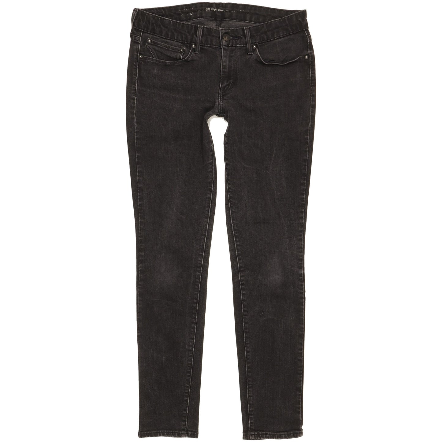 Levi's Slight Curve Women Black Skinny Slim Stretch Jeans W30 L30