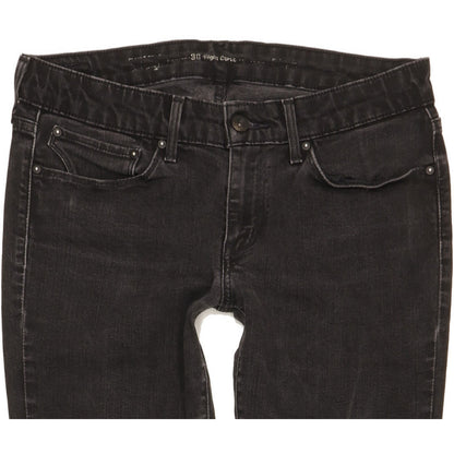 Levi's Slight Curve Women Black Skinny Slim Stretch Jeans W30 L30