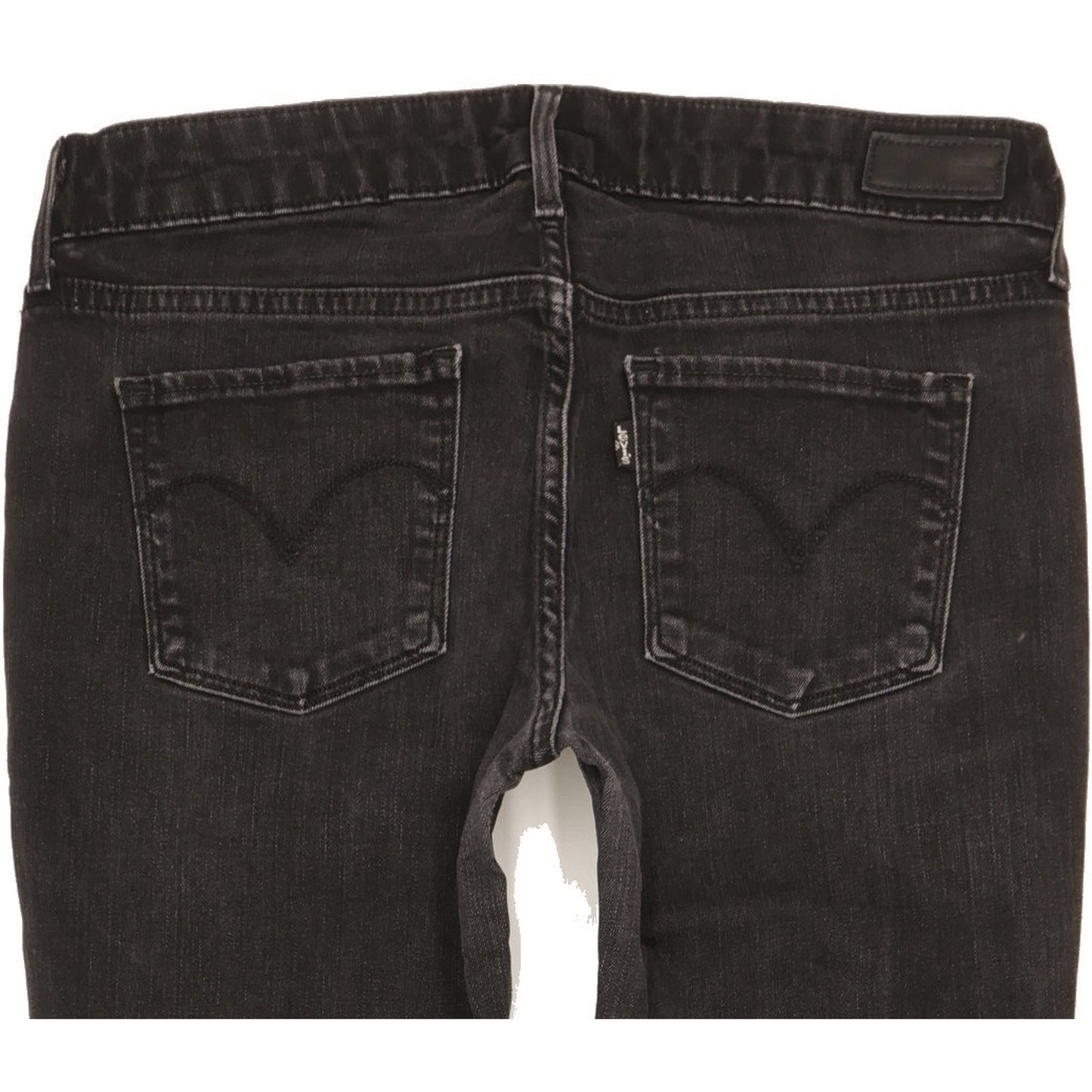 Levi's Slight Curve Women Black Skinny Slim Stretch Jeans W30 L30