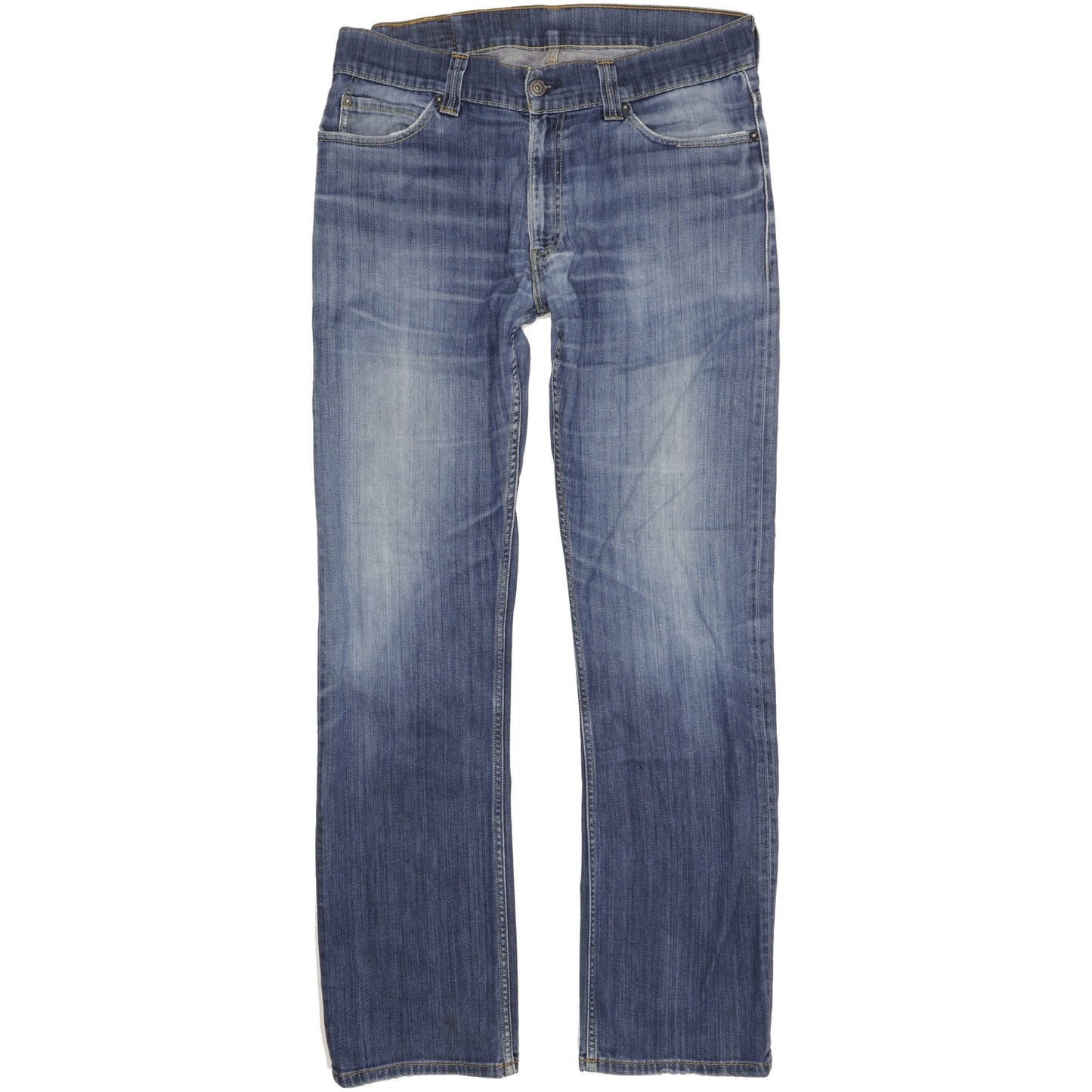 Levi's 506 Men Blue Straight Regular Stretch Jeans W36 L33