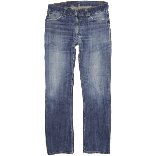 Levi's 506 Men Blue Straight Regular Stretch Jeans W36 L33