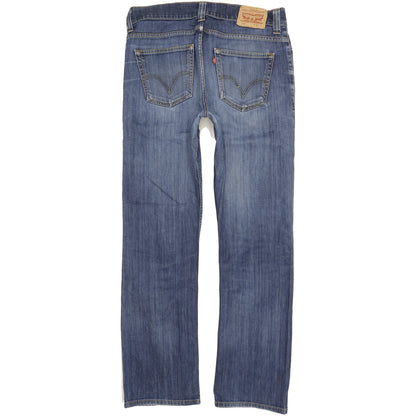 Levi's 506 Men Blue Straight Regular Stretch Jeans W36 L33