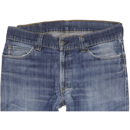 Levi's 506 Men Blue Straight Regular Stretch Jeans W36 L33