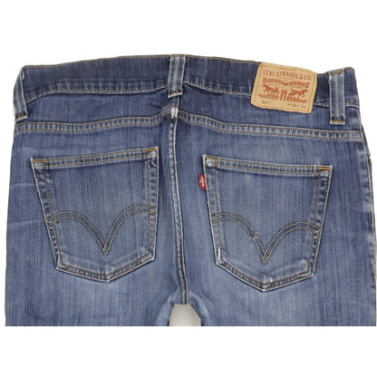 Levi's 506 Men Blue Straight Regular Stretch Jeans W36 L33