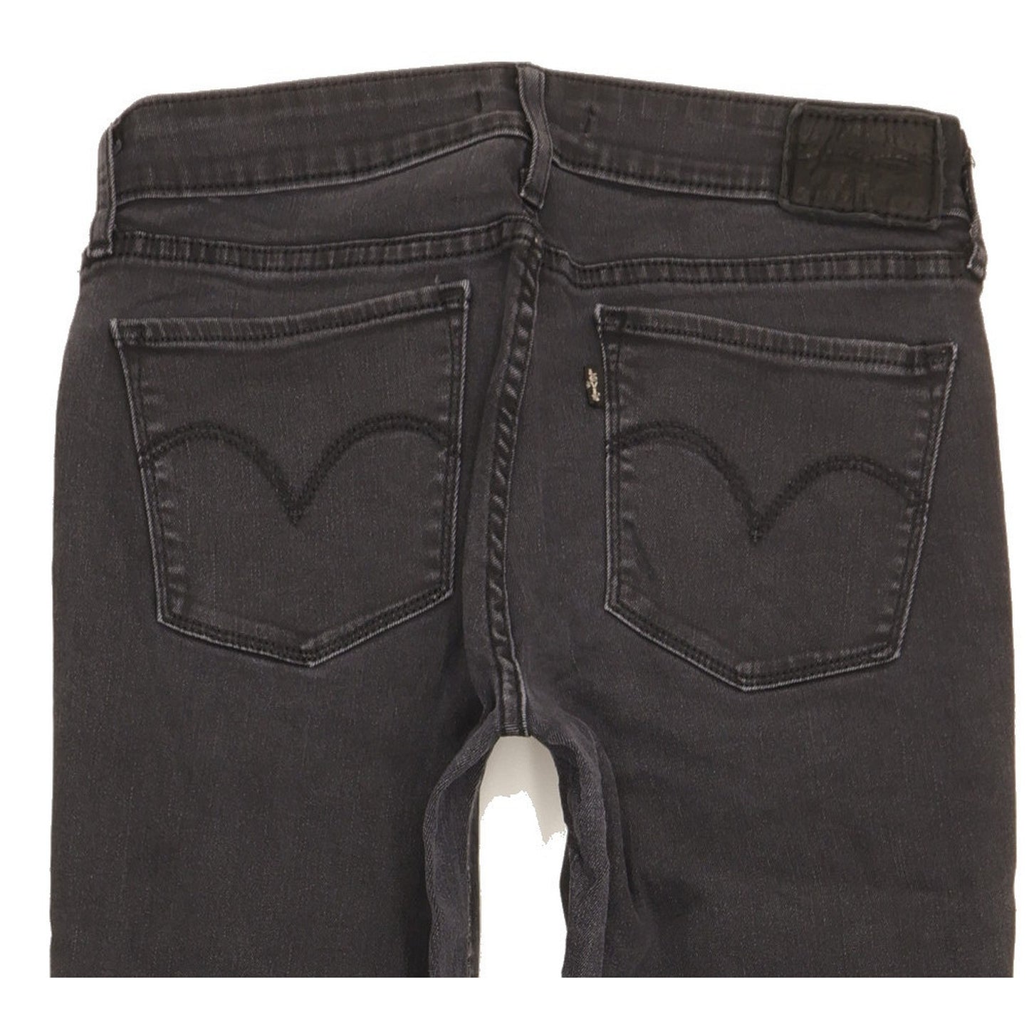 Levi's 711 Women Black Skinny Slim Stretch Jeans W29 L29