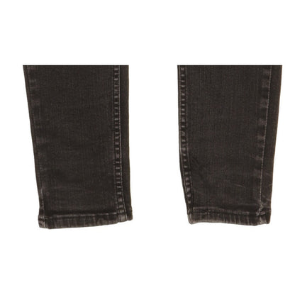 Levi's 710 Super Women Black Skinny Slim Stretch Jeans W27 L30