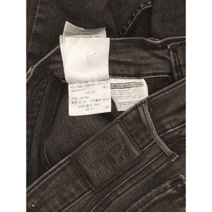 Levi's 710 Super Women Black Skinny Slim Stretch Jeans W27 L30