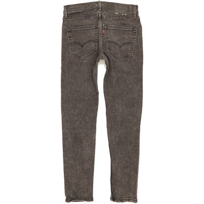 Levi's 512 Men Grey Tapered Slim Stretch Jeans W30 L30