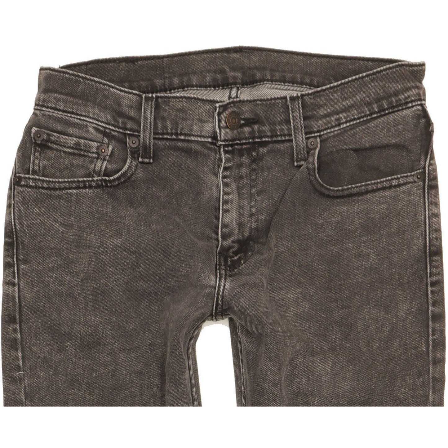Levi's 512 Men Grey Tapered Slim Stretch Jeans W30 L30
