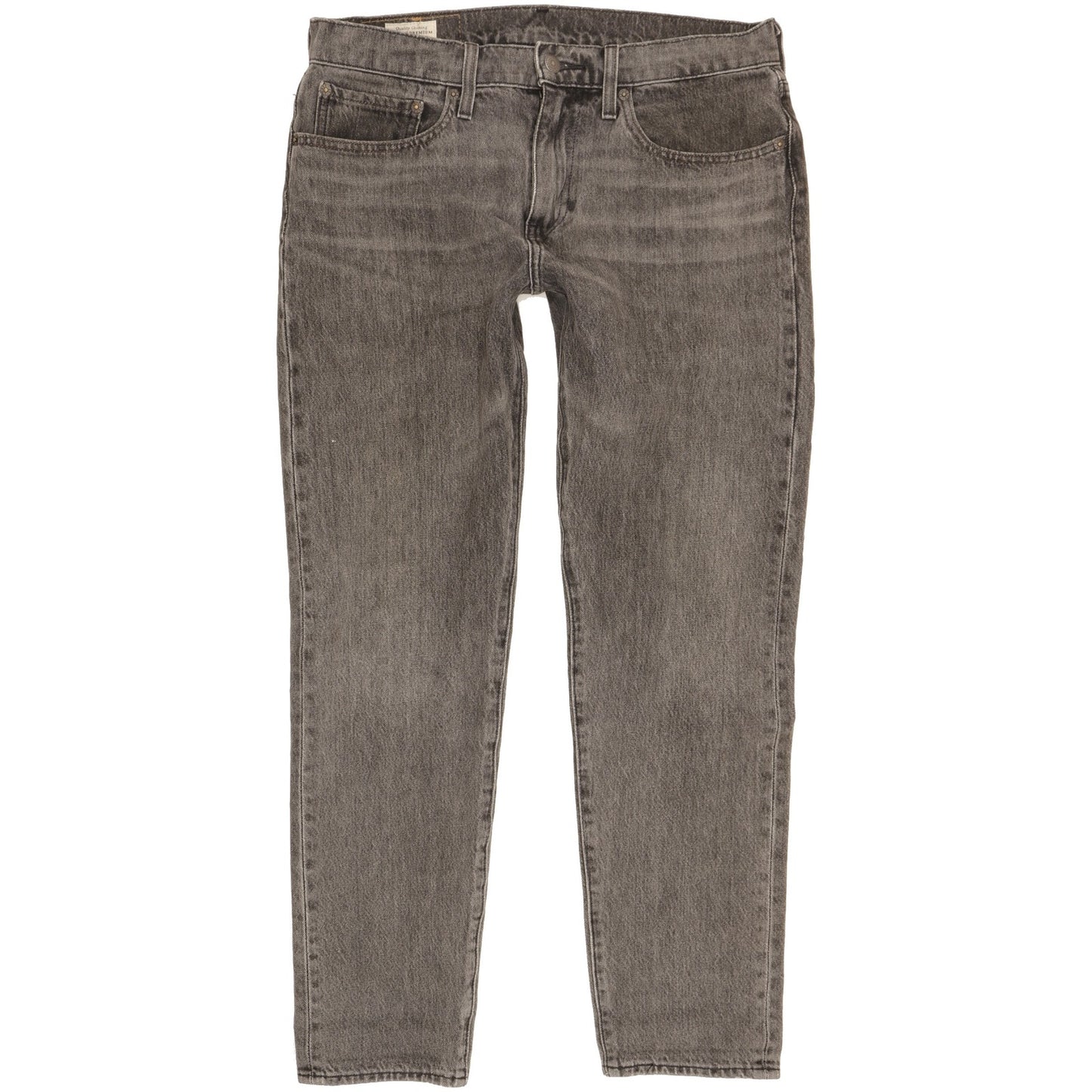 Levi's 502 Hi-Ball Men Grey Tapered Regular Stretch Jeans W31 L29