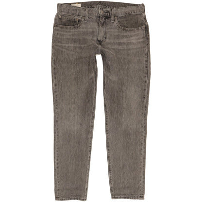 Levi's 502 Hi-Ball Men Grey Tapered Regular Stretch Jeans W31 L29