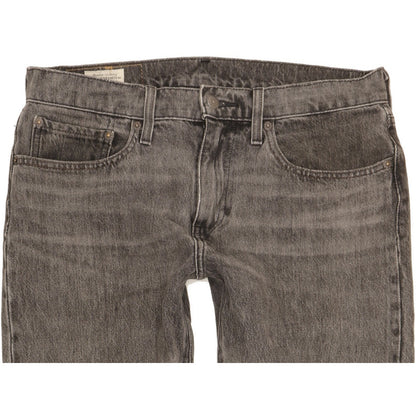 Levi's 502 Hi-Ball Men Grey Tapered Regular Stretch Jeans W31 L29