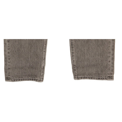 Levi's 502 Hi-Ball Men Grey Tapered Regular Stretch Jeans W31 L29