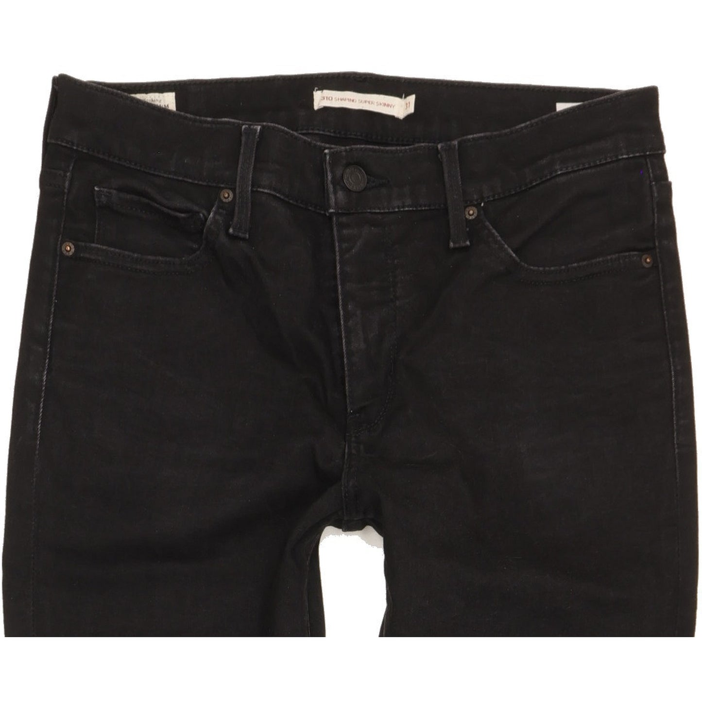 Levi's 310 Shaping Women Black Skinny Slim Stretch Jeans W31 L30