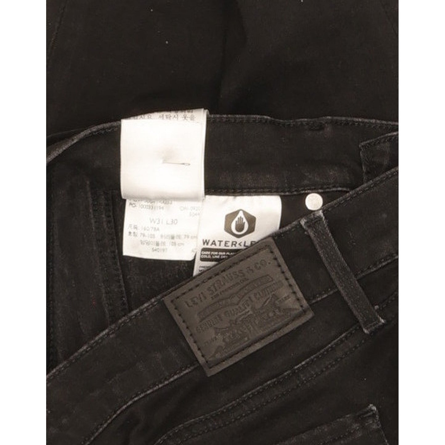 Levi's 310 Shaping Women Black Skinny Slim Stretch Jeans W31 L30