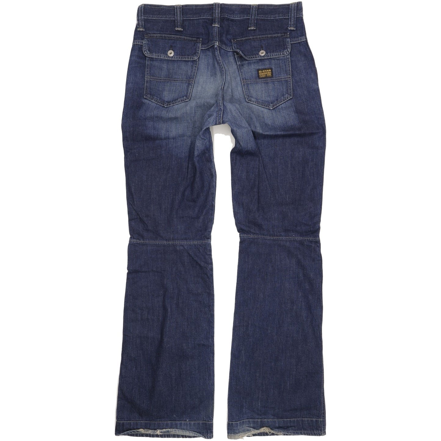 G-Star Men Blue Bootcut Regular Jeans W34 L36