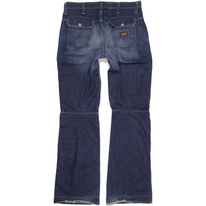 G-Star Men Blue Bootcut Regular Jeans W34 L36