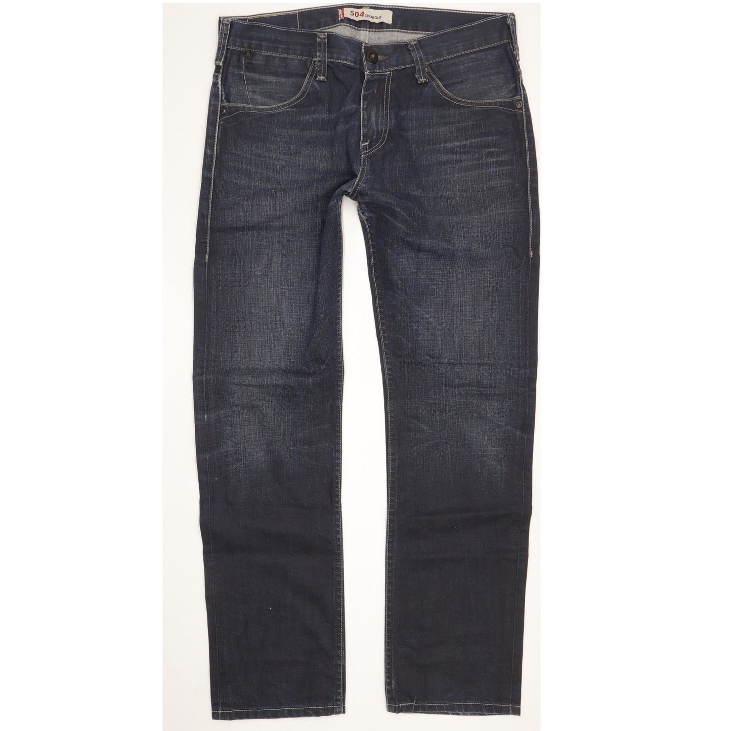 Levi's 504 Men Blue Straight Regular Jeans W32 L30
