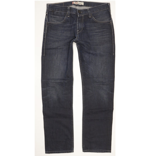 Levi's 504 Men Blue Straight Regular Jeans W32 L30