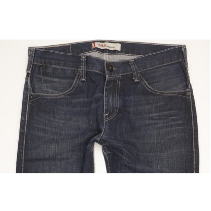 Levi's 504 Men Blue Straight Regular Jeans W32 L30