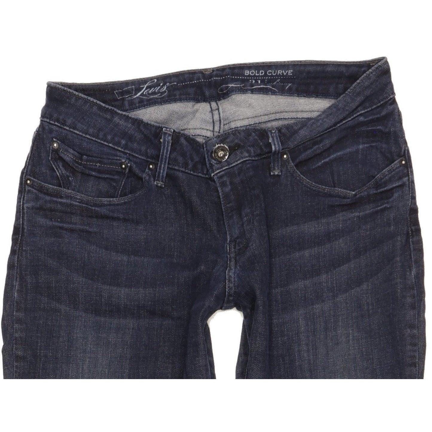 Levi's Bold Curve Women Blue Skinny Slim Stretch Jeans W31 L30
