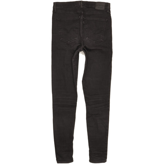 Levi's Mile Black Skinny Slim Stretch Jeans High Waisted W31 L32