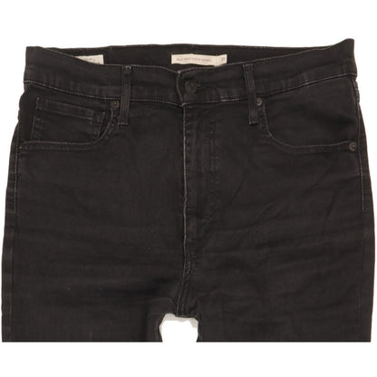 Levi's Mile Black Skinny Slim Stretch Jeans High Waisted W31 L32