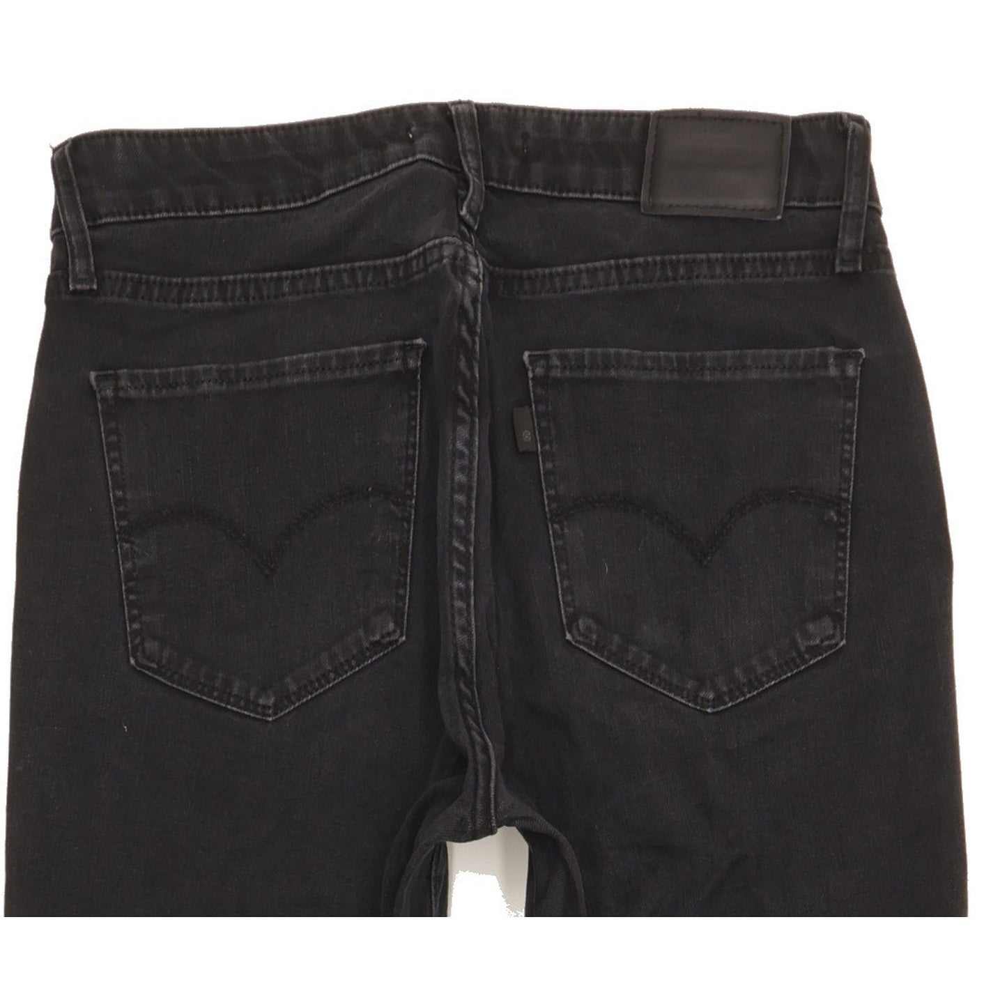 Levi's 721 Black Skinny Slim Stretch Jeans High Waisted W28 L30