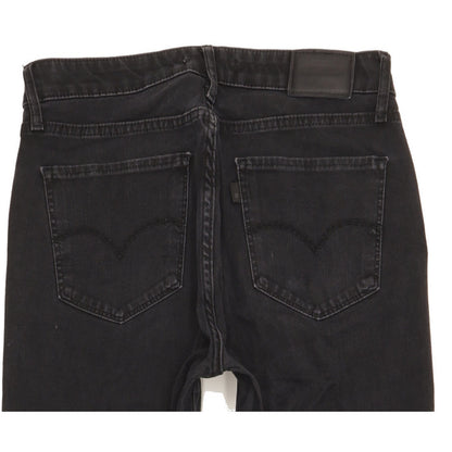 Levi's 721 Black Skinny Slim Stretch Jeans High Waisted W28 L30
