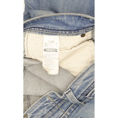 G-Star Core Women Blue Straight Slim Stretch Jeans W28 L32