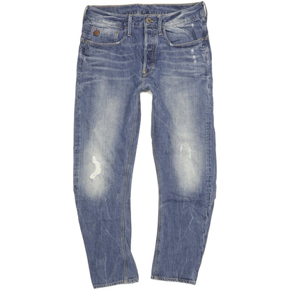 G-Star Type C 3D Men Blue Tapered Loose Jeans W33 L32