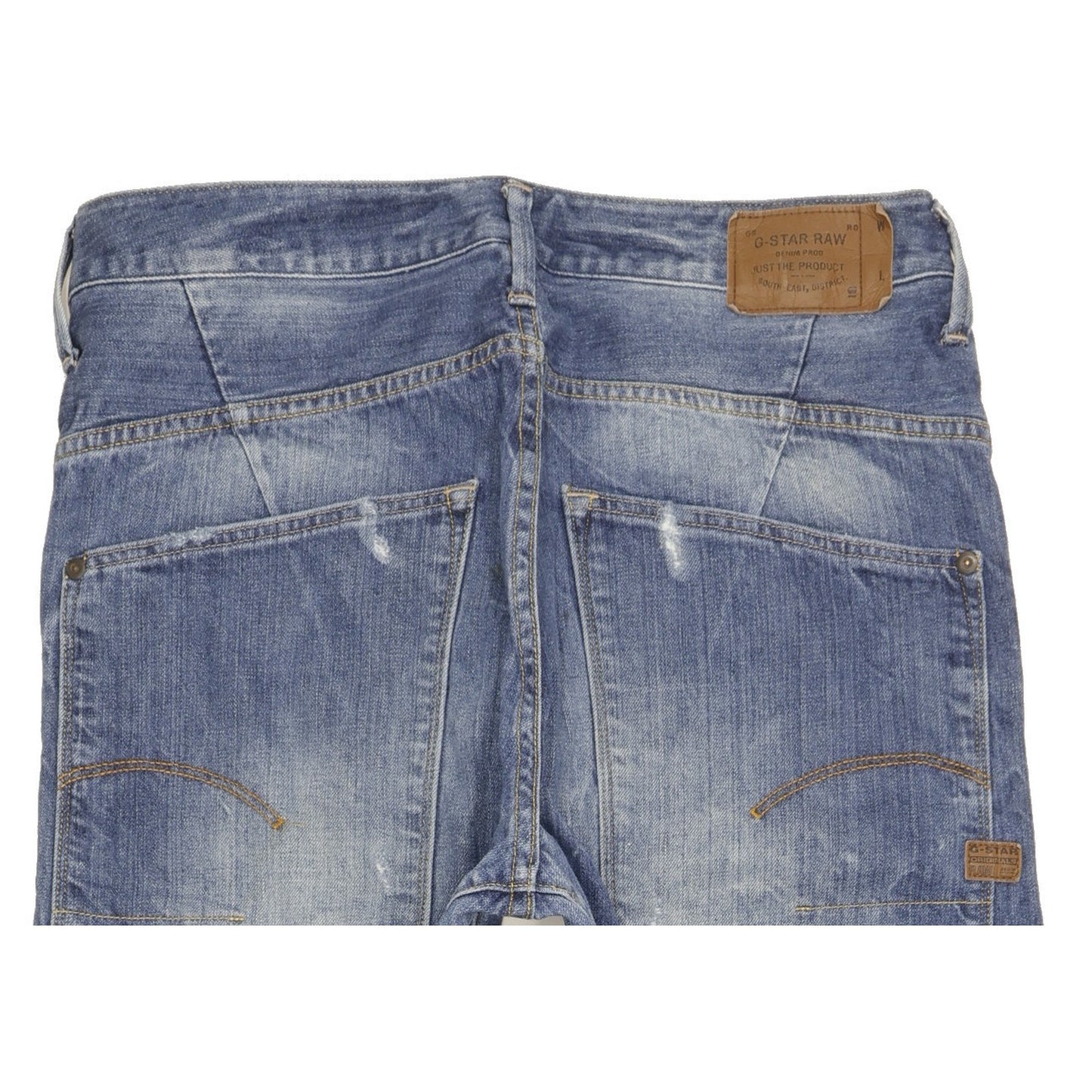 G-Star Type C 3D Men Blue Tapered Loose Jeans W33 L32