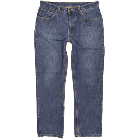 Lee Brooklyn Men Blue Straight Regular Jeans W36 L30