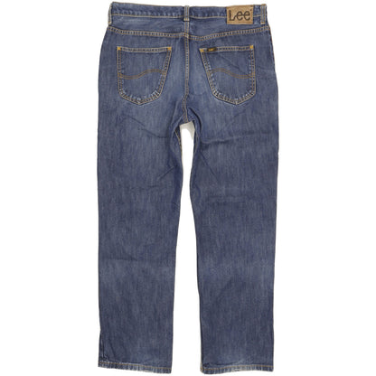 Lee Brooklyn Men Blue Straight Regular Jeans W36 L30