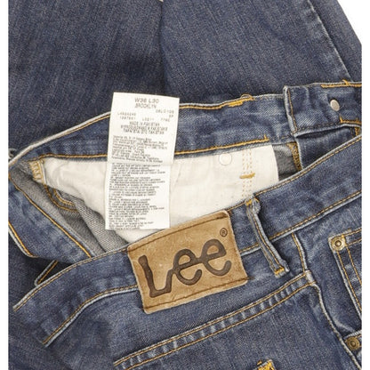 Lee Brooklyn Men Blue Straight Regular Jeans W36 L30