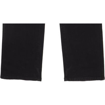Wrangler Men Black Straight Regular Stretch Jeans W36 L32