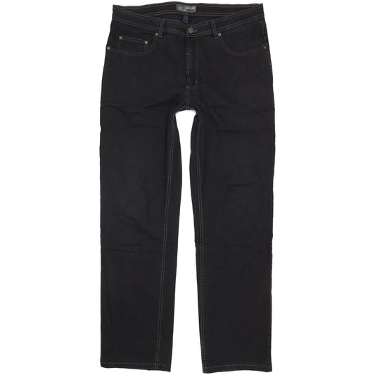 Pioneer Men Black Straight Regular Jeans W36 L33