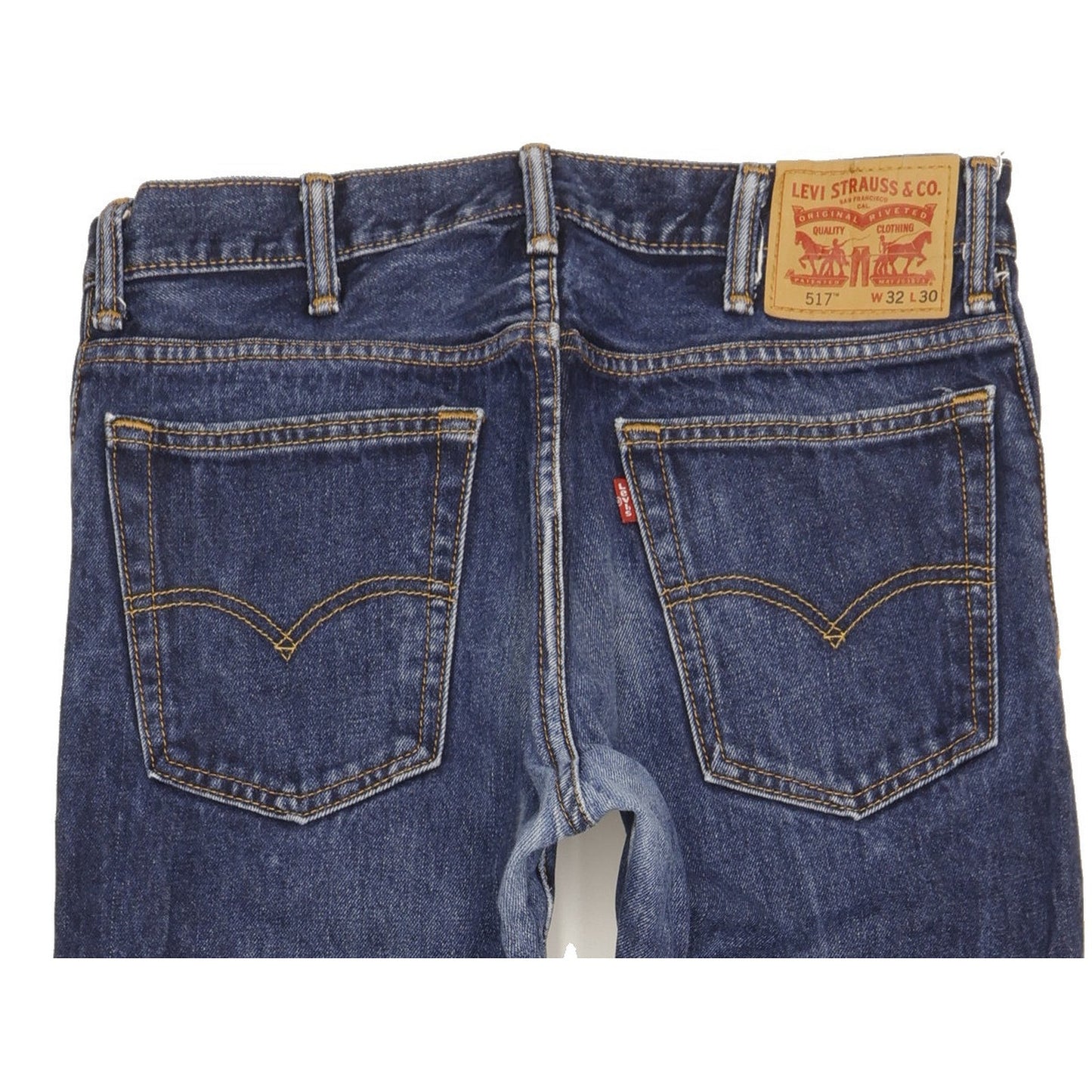 Levi's 517 Men Blue Bootcut Regular Jeans W32 L30
