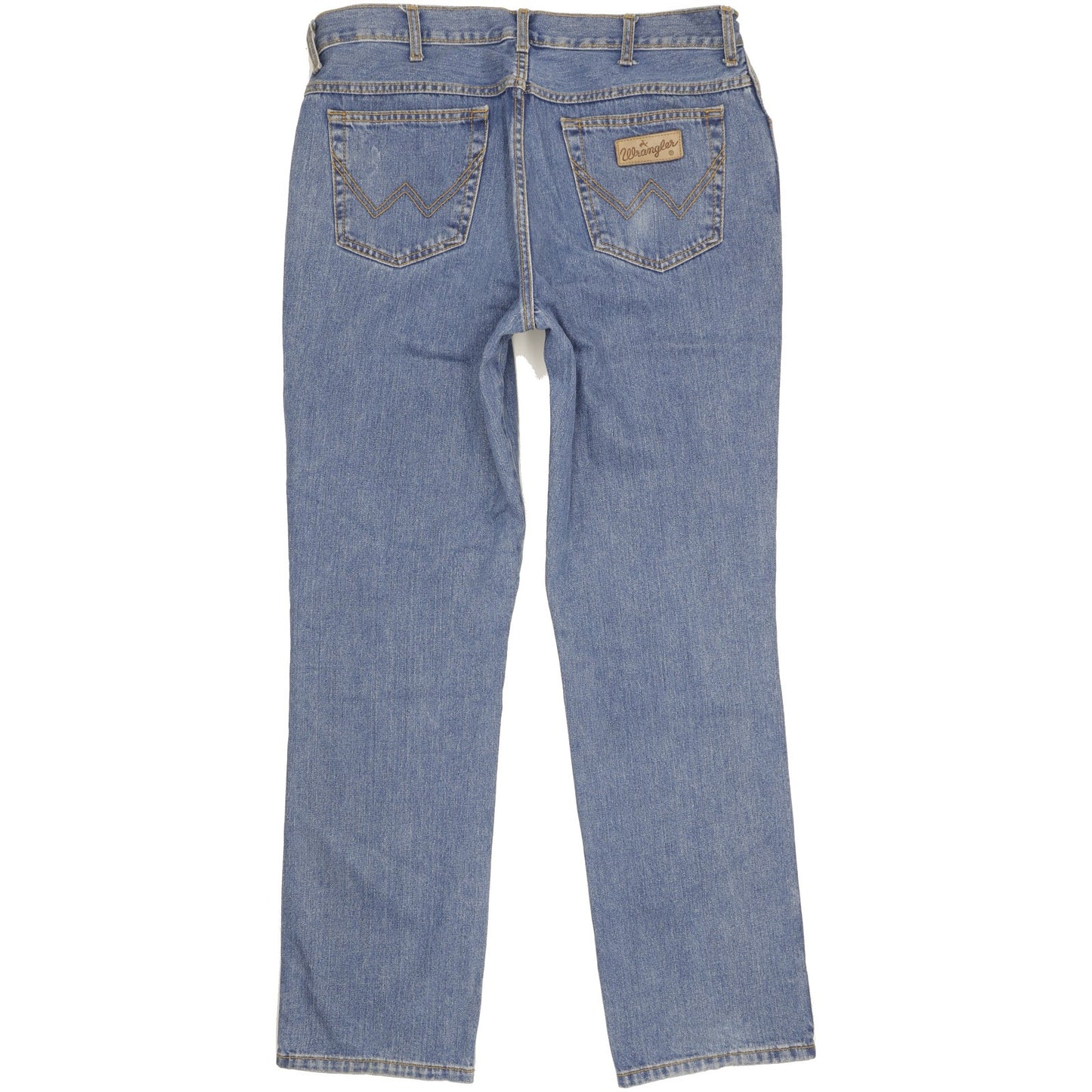 Wrangler Texas Men Blue Straight Regular Jeans W38 L34