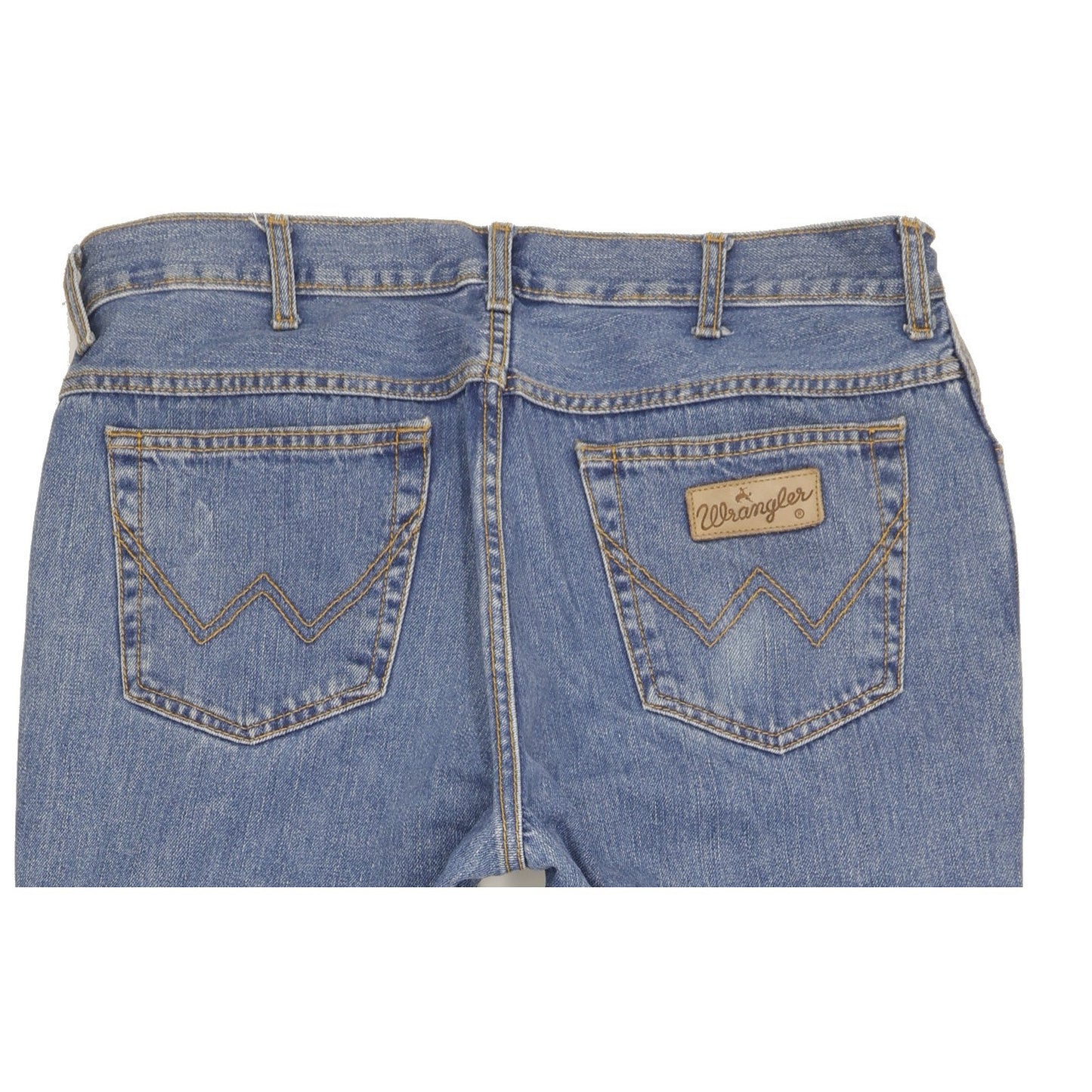 Wrangler Texas Men Blue Straight Regular Jeans W38 L34