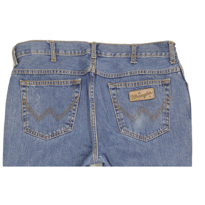 Wrangler Texas Men Blue Straight Regular Jeans W38 L34